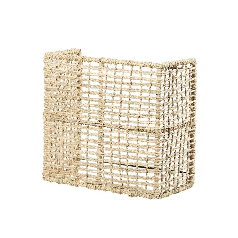 Applique tressée en corde de palmier COSEI 25x25cm - COSYDAR