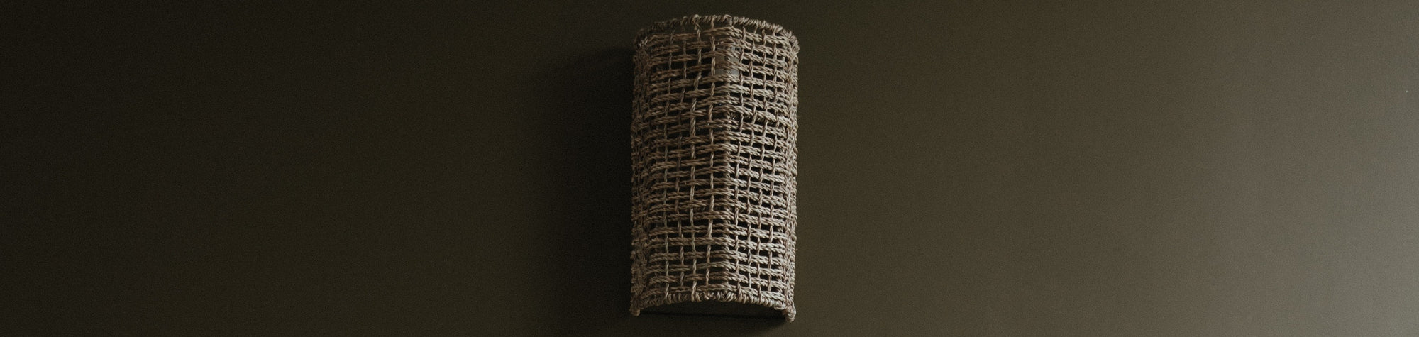 Applique murale bohème en palmier tressé pour salon et chambre