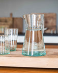 Carafe Beldi en Verre Recyclé 19x11cm - COSYDAR
