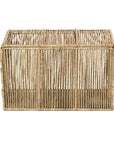 Coffre de Rangement Tressé en Fibre Naturelle LINE