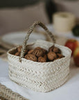 Petite Corbeille Carrée Tressée COSYDAR