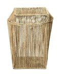 Corbeille rangement tressée couvercle FUTA fait main déco bohème chic - COSYDAR