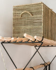 Malle de Rangement tressée en fibre naturelle - COSYDAR