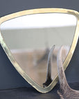 Miroir triangulaire laiton doré – Design moderne, 4 tailles disponibles - COSYDAR - DECO