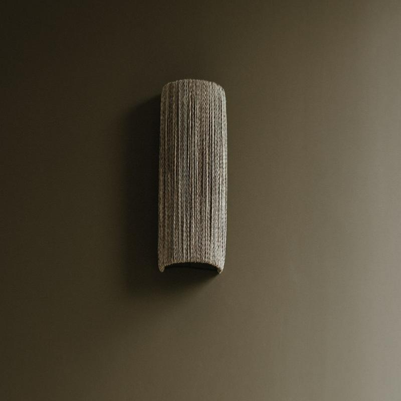 Applique tressée en corde de palmier KUR 40x12cm - COSYDAR