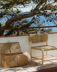 Fauteuil en Bois et Corde KAITE 60 cm - COSYDAR