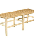 Grand Banc en Bois et Doum Naturel - COSYDAR