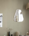 Miroir Trapèze Artisanal en Maillechort - 90cm - COSYDAR