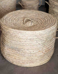 Panier à Linge Motif Chevrons Artisanal - 3 Tailles - COSYDAR