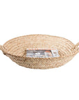 Cesta redonda Doum tejida con palma