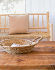 Large round ARITZAN basket with natural fiber handles – Ø 60 cm