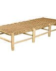 Grande Banquette en Bois et Corde - COSYDAR