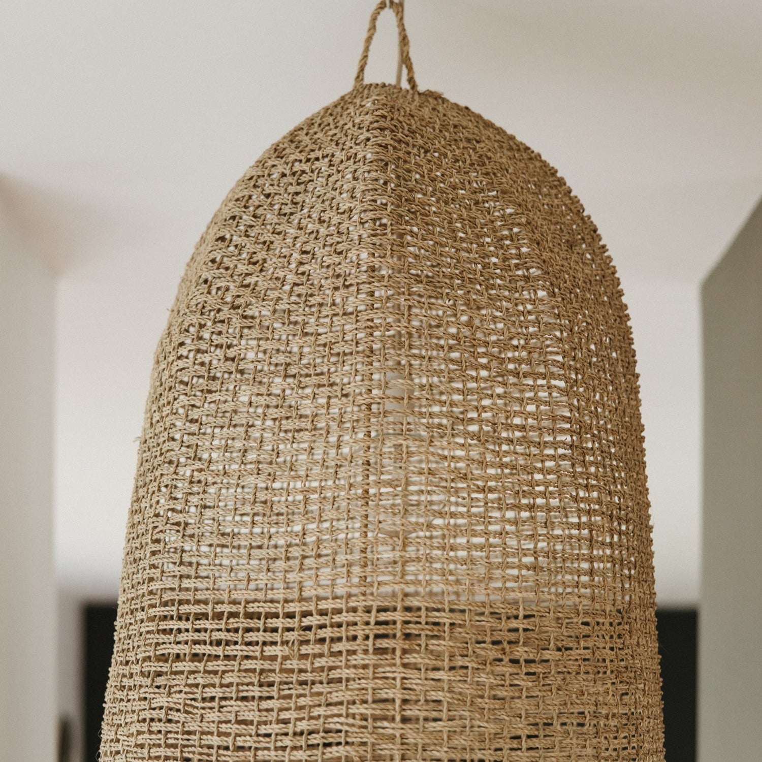 Suspension tressée en Corde de Palmier COSEI 90x68cm - COSYDAR