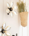 Applique Murale en Maillechort Miroir mise en situation dans une SDB