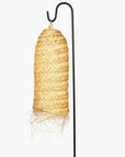 suspension cylindrique naturelle sur potence murale COSYDAR