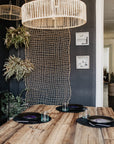 Suspension tressée en Corde de Palmier LID 63x16cm - COSYDAR
