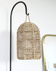 Suspension en corde naturelle ajourée – Luminaire bohème chic COSYDAR - COSYDAR - DECO