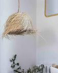 Suspension Ethnique 22 cm en fibre naturelle - COSYDAR