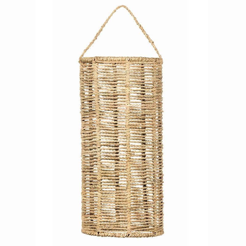 Suspension conique en rotin tressé naturel 40x30 cm | Décoration Bohème