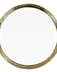 Miroir en Laiton Doré Rond KATAC - COSYDAR