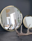 Miroir en Laiton Doré ROND - COSYDAR