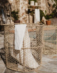 Panier à Linge Boho tressé