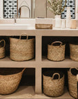 Paniers de Rangement Tressés Style Bohéme