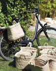 Panier Double ARTIZAN Tressé Adapté aux Vélos