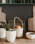 Panière Tressée Ronde TAMA S - COSYDAR