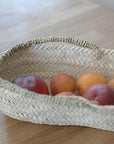 Paniére ovale avec une anse CLARA pour ranger fruits et légumes COSYDAR