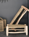 Petit Banc en bois brut et corde - COSYDAR