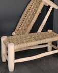 Petit Banc en bois brut et corde - COSYDAR