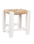 Petit Tabouret Blanc 20cm - COSYDAR