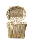 Cesta tejida FUTA M con tapa