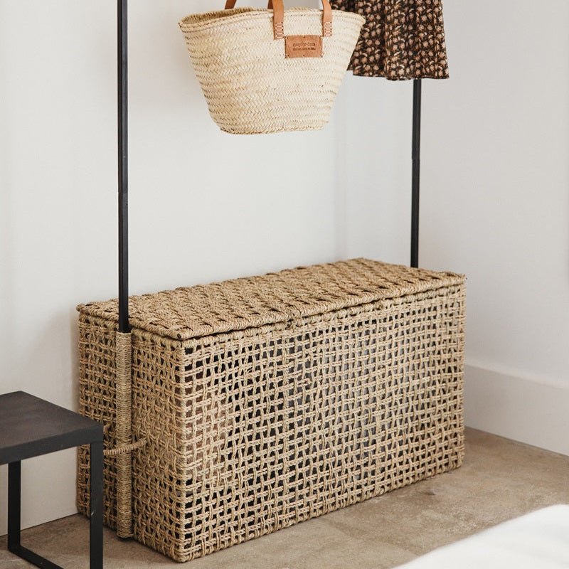 Portant avec Coffre de Rangement pour Vêtements - COSYDAR