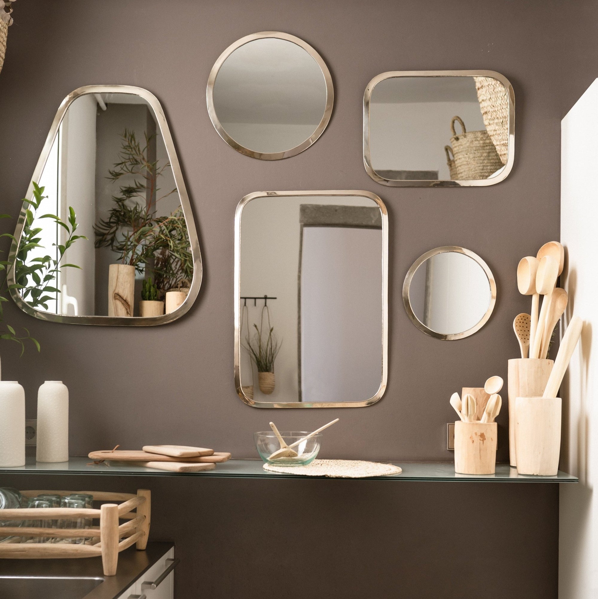 Pot en Bois de Noyer Naturel - COSYDAR