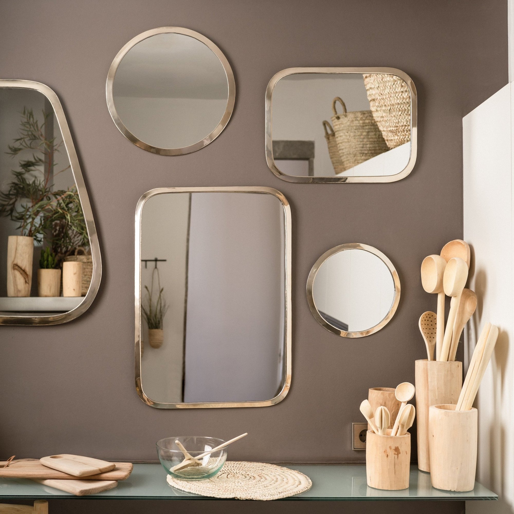 Pot en Bois de Noyer Naturel - COSYDAR
