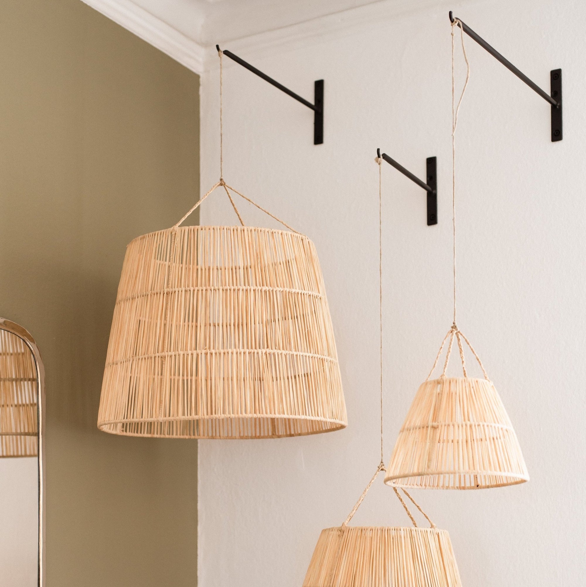 Potence Déco pour luminaire - 20cm - COSYDAR