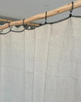 Rideau En Lin Ajustable - Naturel