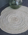 Set de table artisanal forme ronde 40cm