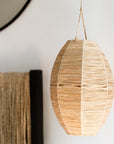 Suspension tressée en Raphia GUBY 20cm - COSYDAR