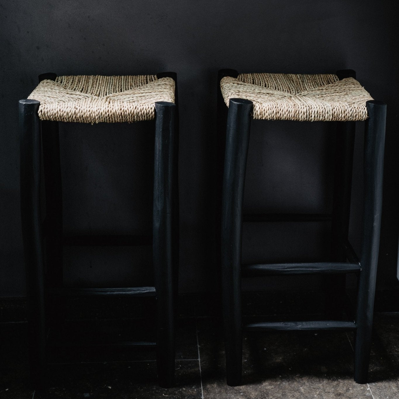 Tabouret de Bar BAA Noir - COSYDAR