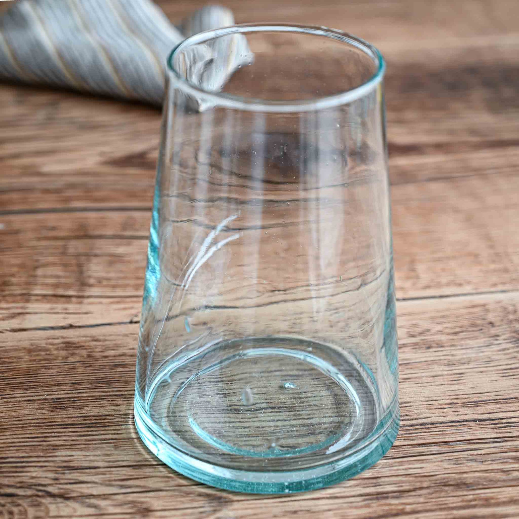Vase Évasé en Verre Recyclé BELDI - COSYDAR