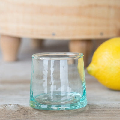 6 Verres Beldi Évasés 7cm Recyclés | Lot de 6 Verres