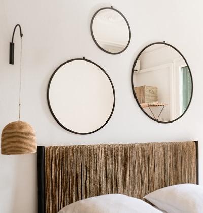 Miroir en Métal 78cm
