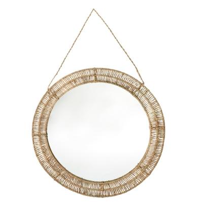 Miroir tress en Feuille de Palmier,  XL