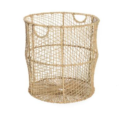 Panier à Linge Boho tressé