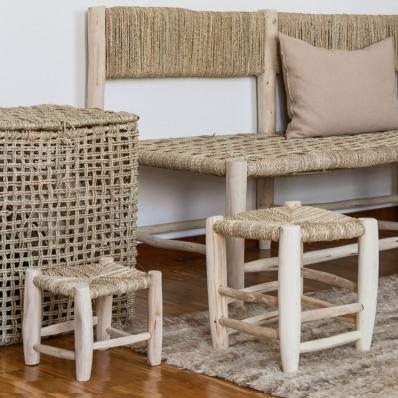 Petit Tabouret en bois 20cm