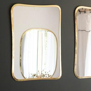 Miroir INTEJI 95,5x70cm LAITON