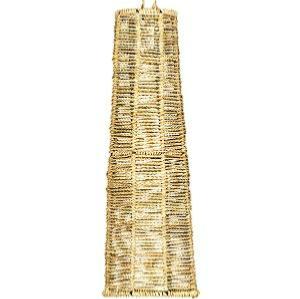 Suspension SHIRINDA 50cm en Corde de Palmier 